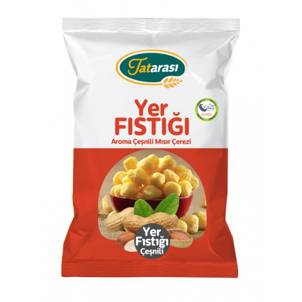TATARASI YER FISTIĞI ÇEŞNİLİ MISIR CİPSİ 60*50 GR